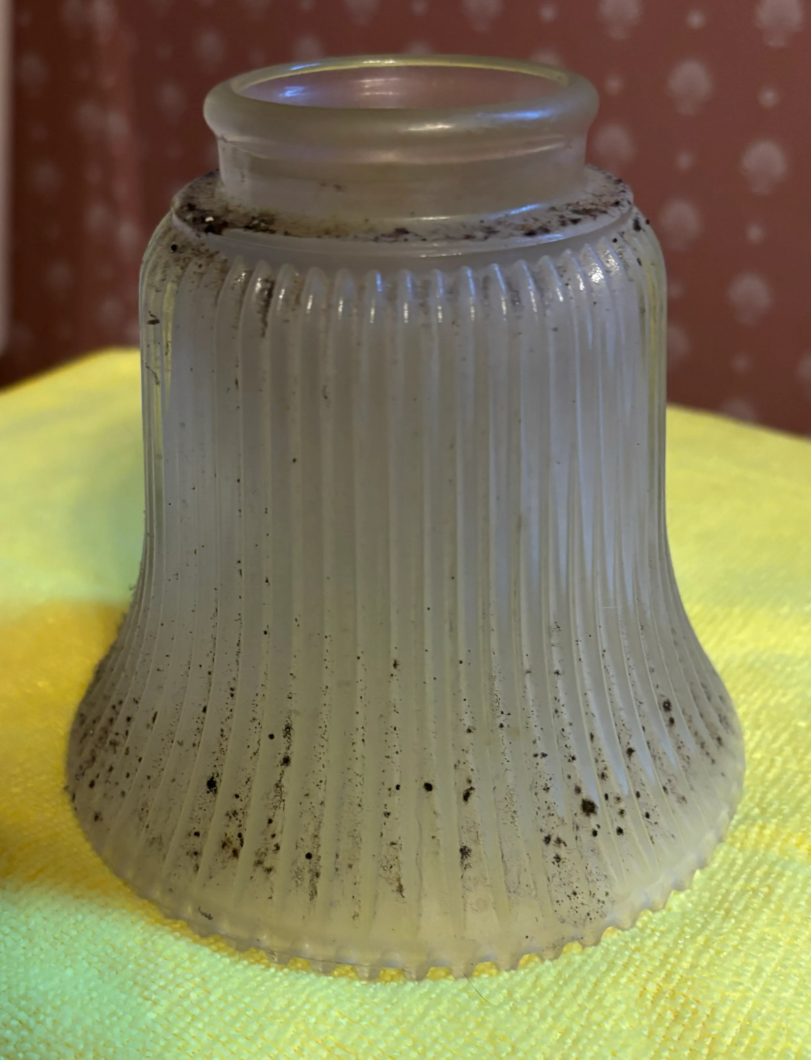 Before: Light fixture detailing