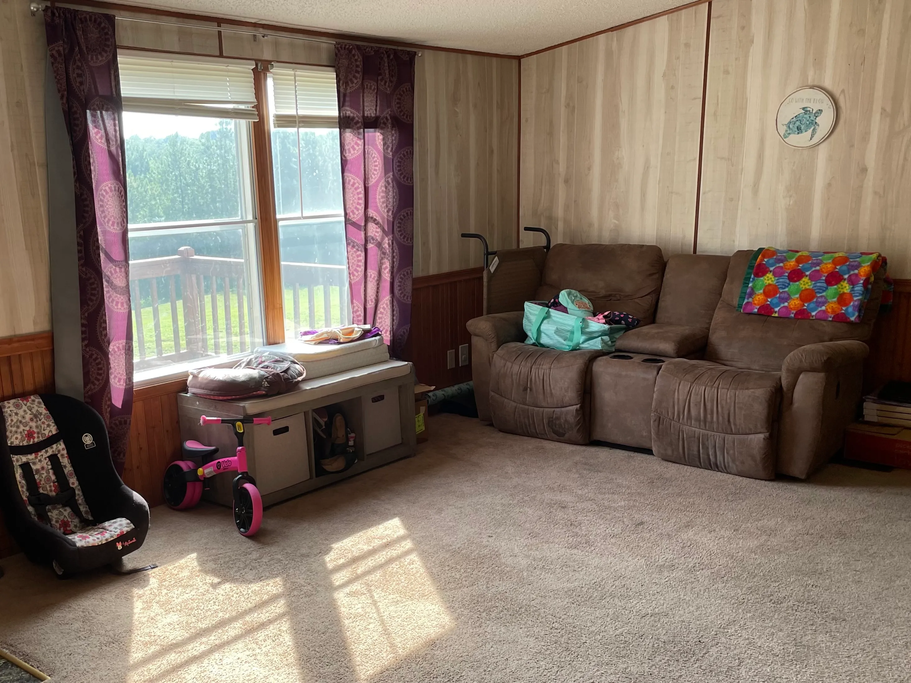 After: Living room reset