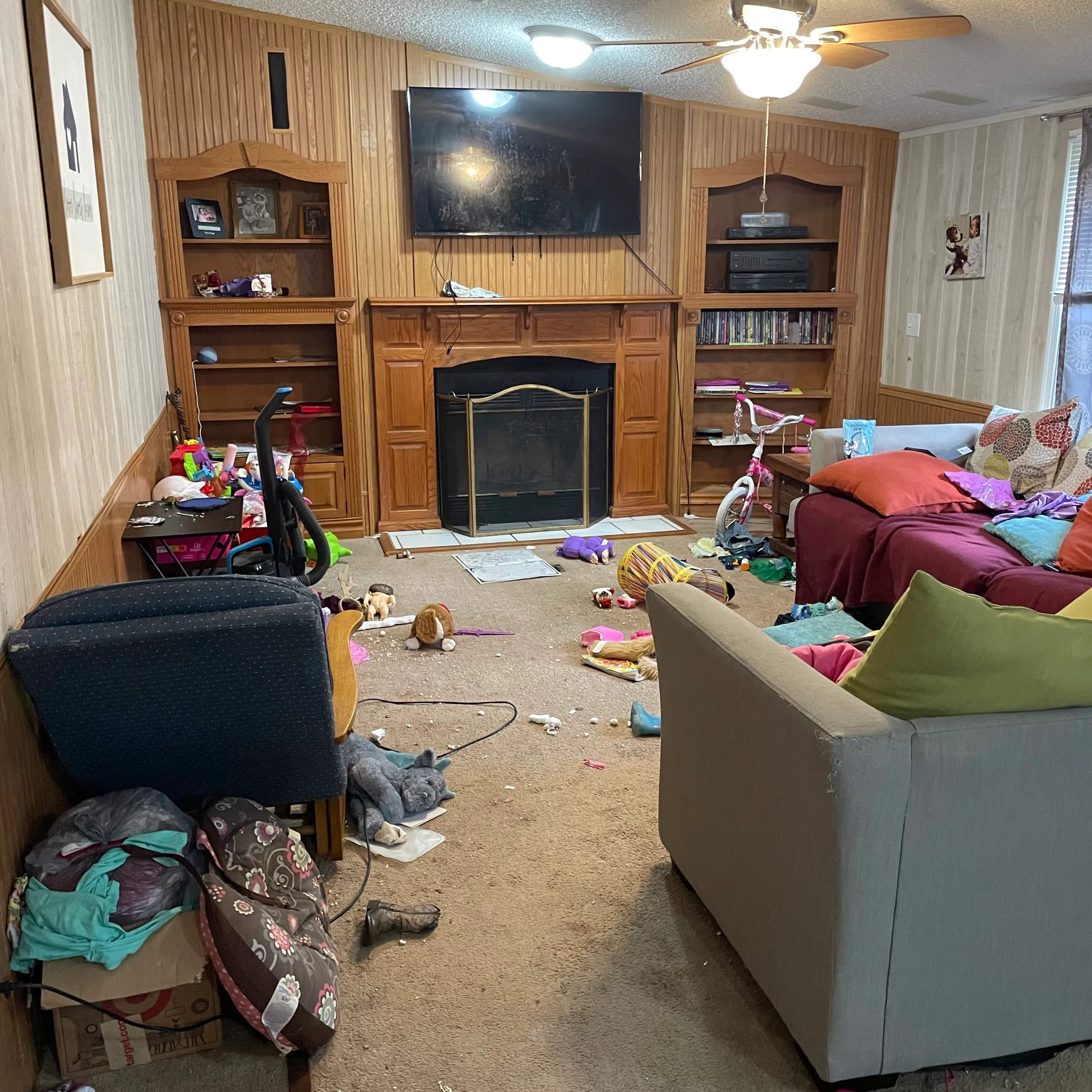 Before: Living room refresh